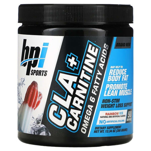 BPI Sports CLA + L Carnitine 300g Rainbow Ice | Top Rated Sports Supplements at MySupplementShop.co.uk