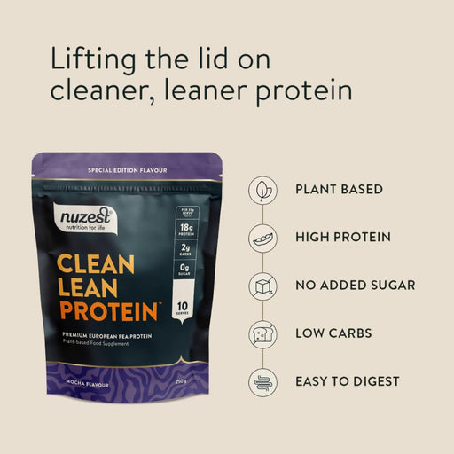 Nuzest Clean Lean Protein 250g Mocha Flavour