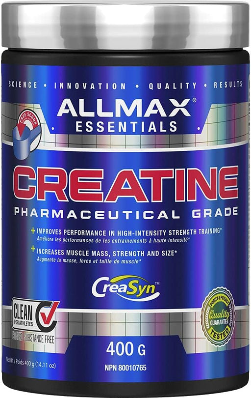 AllMax Nutrition Creatine Pharmaceutical Grade - 400 grams | High-Quality Creatine Supplements | MySupplementShop.co.uk