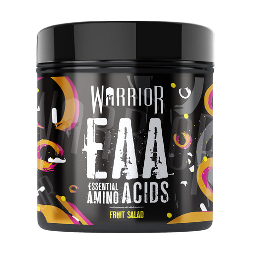 Warrior EAA Essential Amino Acids, Fruit Salad - 360 grams | High-Quality Amino Acids and BCAAs | MySupplementShop.co.uk