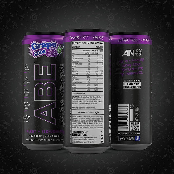 Applied Nutrition ABE Pre Workout Cans 12 x 330ml