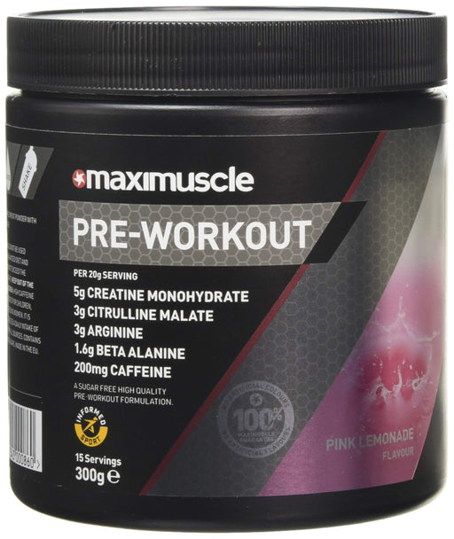 Maxi Nutrition Pre-Workout 300g Pink Lemonade