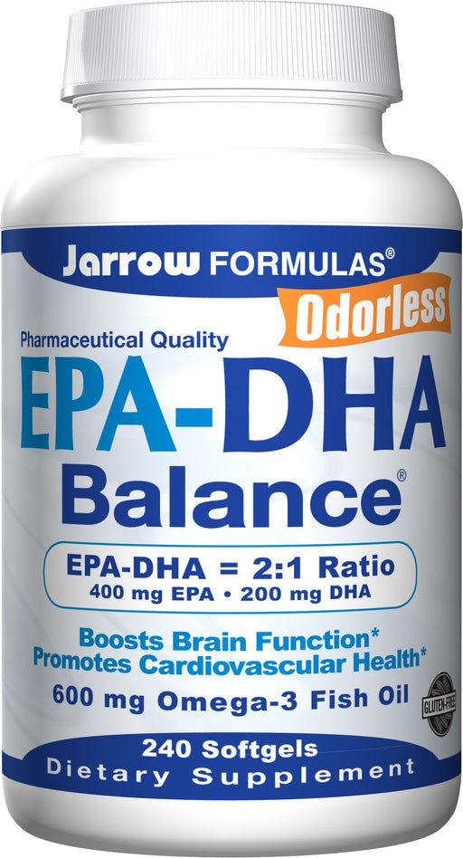 Jarrow Formulas EPA-DHA Balance - 240 softgels | High-Quality Omegas, EFAs, CLA, Oils | MySupplementShop.co.uk