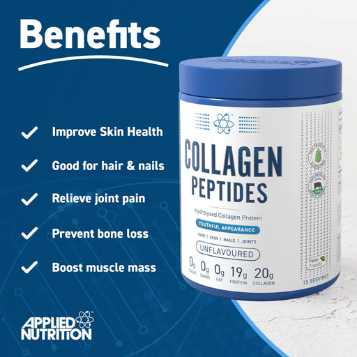Applied Nutrition Collagen Peptides, Unflavoured 