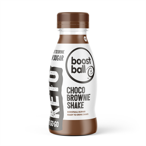 Boostball Keto RTD Shake 12x310ml Chocolate | Premium Ready-to-Drink at MySupplementShop.co.uk
