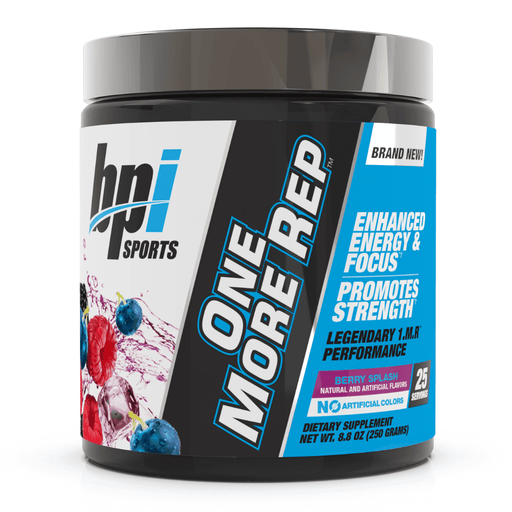 BPI Sports One More Rep, Berry Splash - 250 grams | Top Rated Sports Supplements at MySupplementShop.co.uk