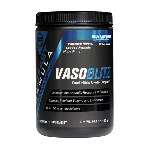 Build Fast Formula Vaso Blitz 465g Blue Raspberry | Top Rated Sports Supplements at MySupplementShop.co.uk