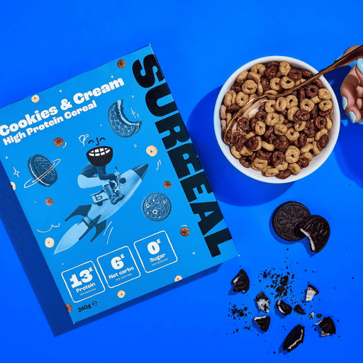 SURREAL Protein Cereal Cookies N Cream 240g