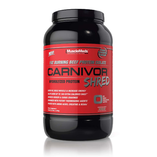 MuscleMeds Carnivor Shred, Chocolate - 1036 grams | High-Quality Protein | MySupplementShop.co.uk