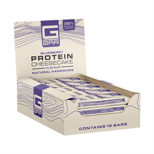 G-Bar Blueberry Cheesecake 12x60g | Premium Protein Bars at MySupplementShop.co.uk