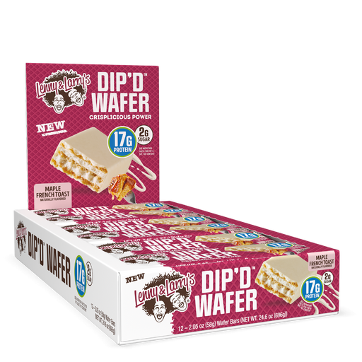 Lenny & Larry's Dip'd Wafer 12x58g Maple French Toast