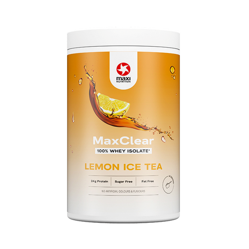 Maxi Nutrition MaxClear 420g Lemon Ice Tea Best Value Sports Supplements at MYSUPPLEMENTSHOP.co.uk