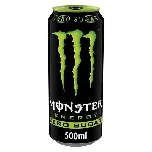 Monster Energy Zero Sugar 12x500ml: Unleash Energy, Zero Regrets at MySupplementShop.co.uk