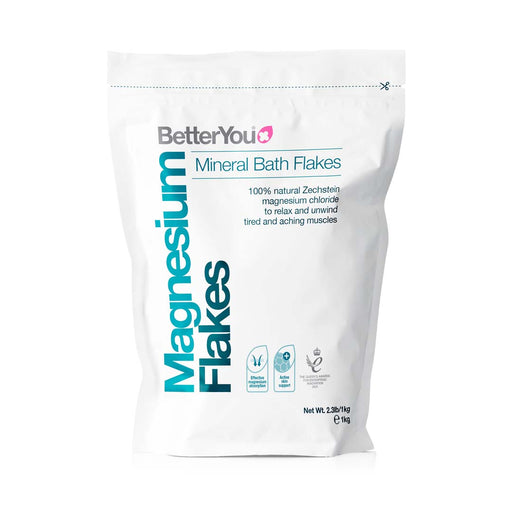 BetterYou Magnesium Flakes Bag 250G | High-Quality Bath & Shower | MySupplementShop.co.uk
