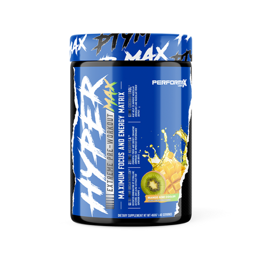 Performax Labs HyperMax 3D 460g Mango Kiwi Cooler | Premium Nutritional Supplement at MySupplementShop.co.uk