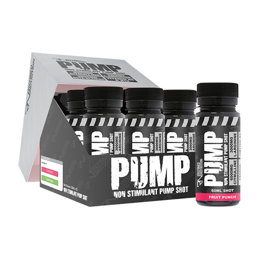 Refined Nutrition PUMP Pre-Workout Shots 12 x 60ml Fruit Punch | Top Rated Sports & Nutrition at MySupplementShop.co.uk