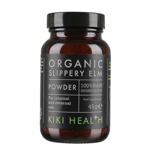 Kiki Health Organic Slippery Elm Powder | High-Quality Vitamins & Supplements | MySupplementShop.co.uk