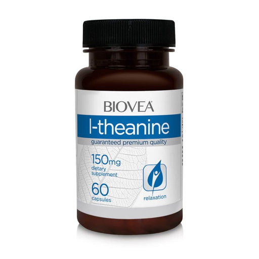 Biovea L-Theanine 150mg 60 Vegetarian Capsules | Premium Supplements at MYSUPPLEMENTSHOP