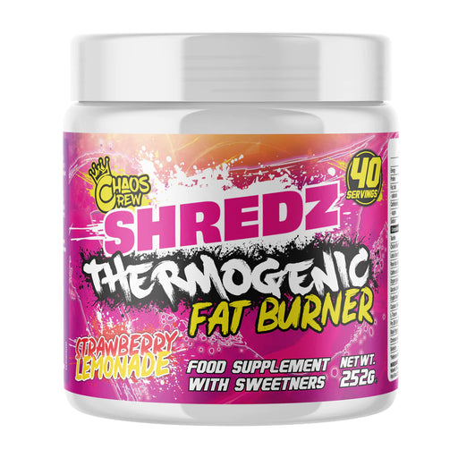 Chaos Crew Shredz 252g Strawberry Lemonade | Top Rated Sports Supplements at MySupplementShop.co.uk