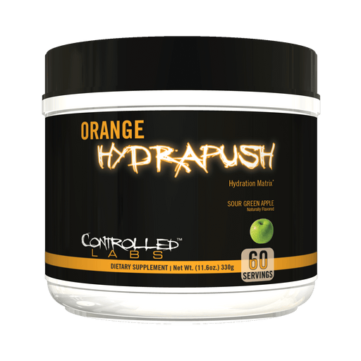Controlled Labs Orange HydraPush 60 Servings Best Value BCAA's / Intra Workouts at MYSUPPLEMENTSHOP.co.uk
