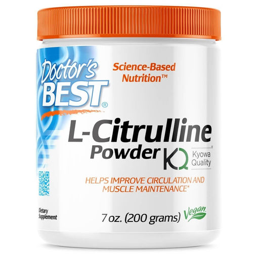 Doctor's Best L-Citrulline Powder 7 oz (200 g) | Premium Supplements at MYSUPPLEMENTSHOP