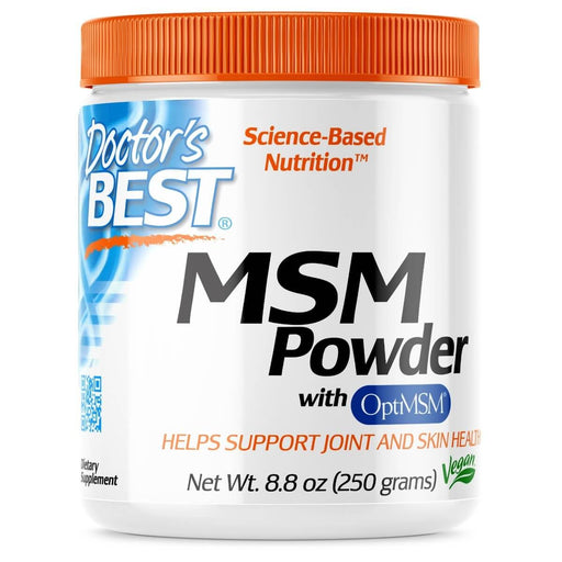 Doctor's Best MSM Powder with OptiMSM 8.8 oz (250 g) | Premium Supplements at MYSUPPLEMENTSHOP