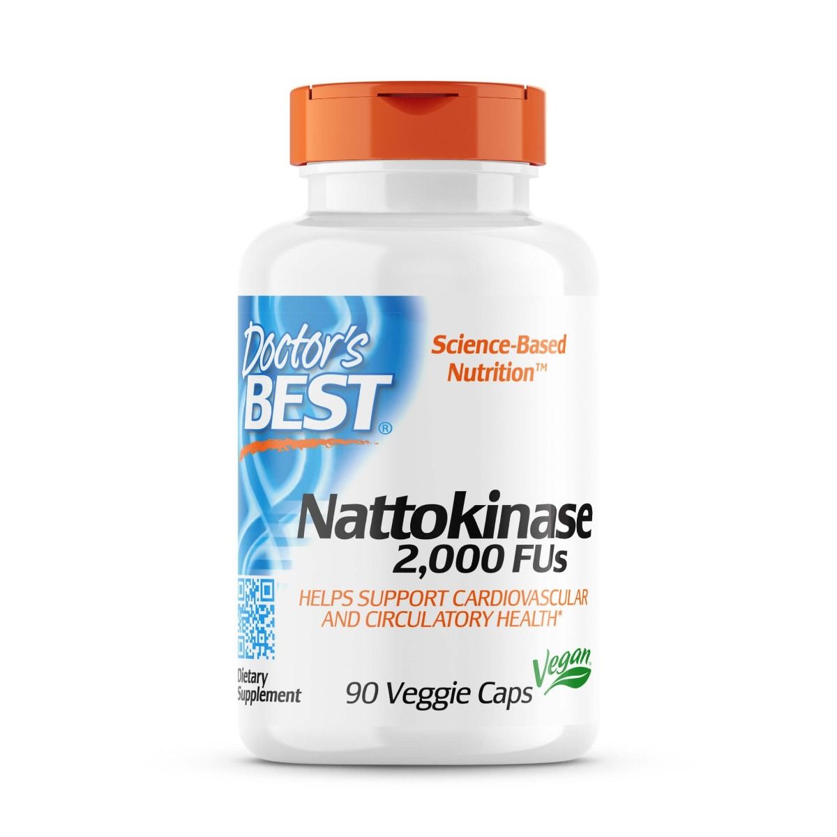Doctor's Best Nattokinase 2,000 FUs 90 Veggie Capsules | Premium Supplements at MYSUPPLEMENTSHOP
