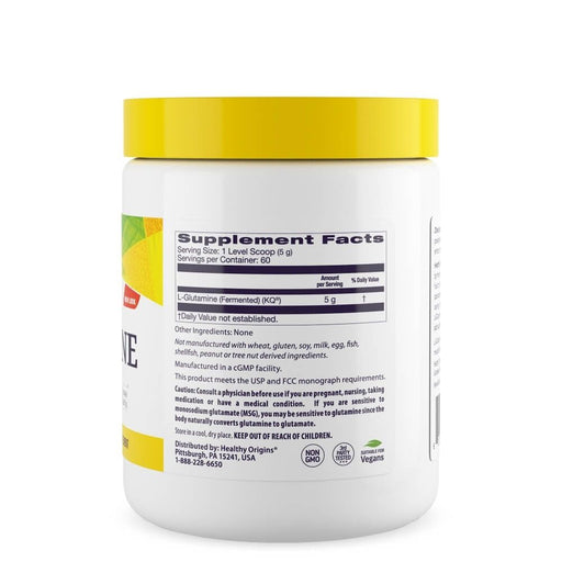 Healthy Origins L-Glutamine (American-Made) 10.6oz (300g) | Premium Supplements at MYSUPPLEMENTSHOP