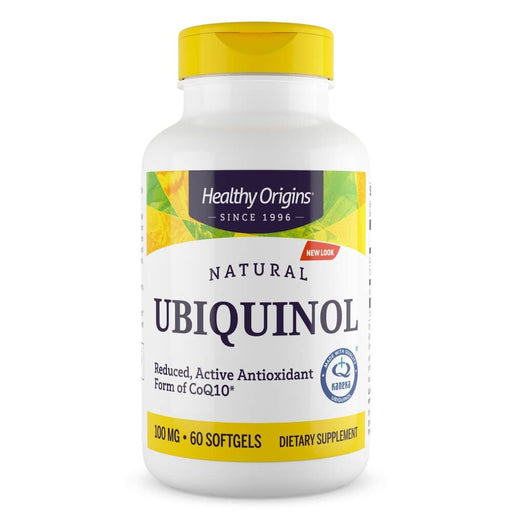 Healthy Origins Ubiquinol 100mg 60 Softgels | Premium Supplements at MYSUPPLEMENTSHOP
