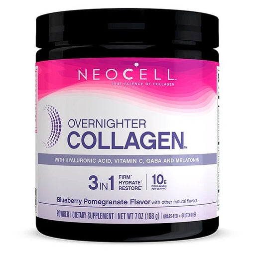 NeoCell Overnighter Collagen, Blueberry Pomegranate - 198g Best Value Sports Supplements at MYSUPPLEMENTSHOP.co.uk