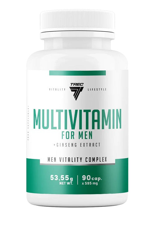 Trec Nutrition Multivitamin For Men 90 caps at the cheapest price at MYSUPPLEMENTSHOP.co.uk