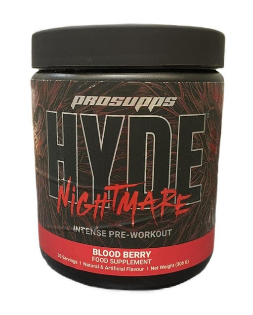 Pro Supps Hyde Nightmare Blood Berry 306g at the cheapest price at MYSUPPLEMENTSHOP.co.uk