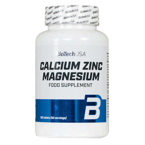 Calcium Zinc Magnesium - 100 tablets (EAN 5999076251827) at MySupplementShop.co.uk
