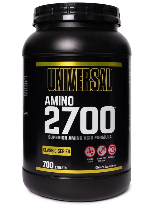 Universal Nutrition Amino 2700 700 tablets for Enhanced Muscle Recovery | Premium Protein Supplement Powder at MYSUPPLEMENTSHOP