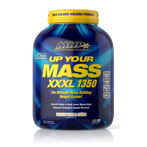 Up Your Mass XXXL 1350, French Vanilla Creme - 2728g | Premium Nutritional Supplement at MYSUPPLEMENTSHOP