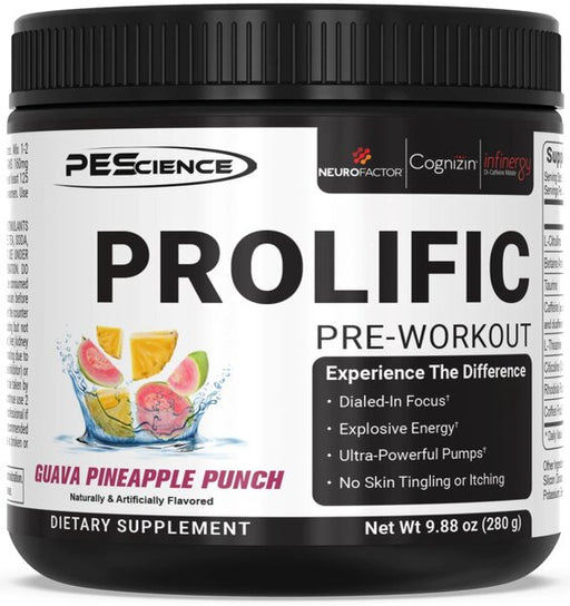 PEScience Prolific, Guava Pineapple Punch - 280g