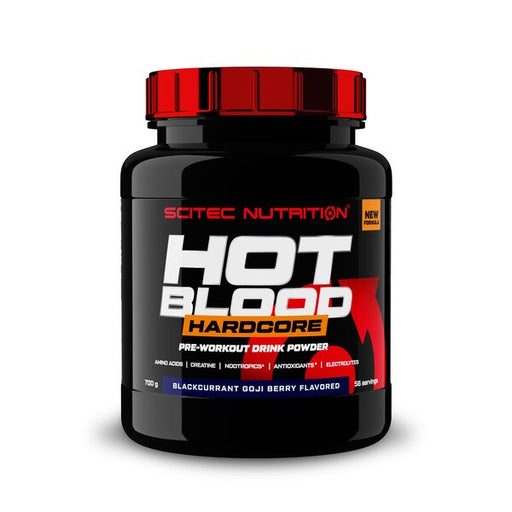 SciTec Hot Blood Hardcore, Blackcurrant Goji Berry Best Value Sports Supplements at MYSUPPLEMENTSHOP.co.uk