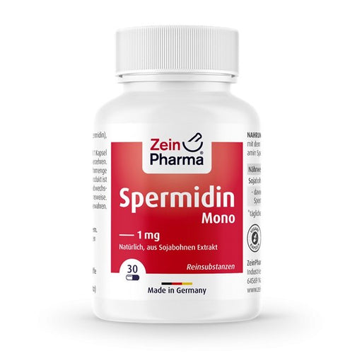Zein Pharma Spermidin Mono, 1mg - 30 vcaps Best Value Sports Supplements at MYSUPPLEMENTSHOP.co.uk
