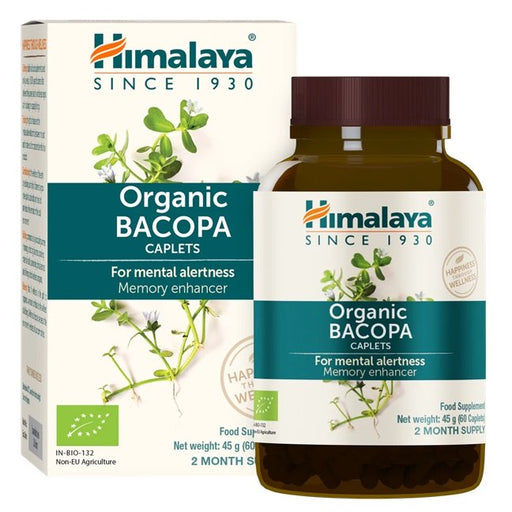 Organic Bacopa - 60 caplets | Premium Supplements at MYSUPPLEMENTSHOP.co.uk