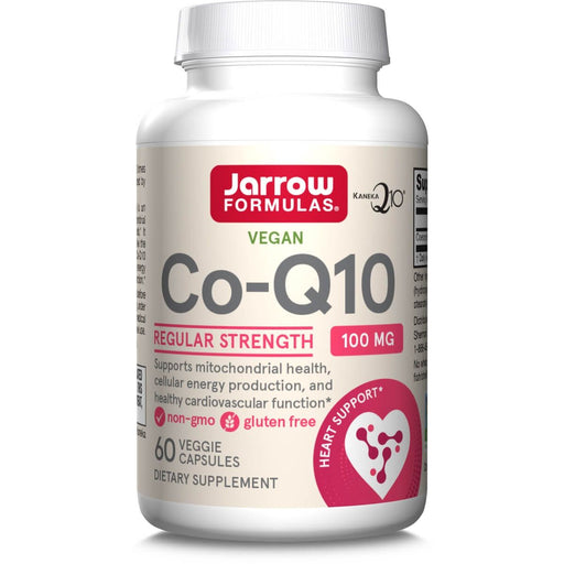 Jarrow Formulas CoQ10 100mg 60 Veggie Capsules | Premium Supplements at MYSUPPLEMENTSHOP