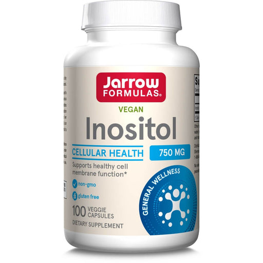 Jarrow Formulas Inositol 750mg 100 Veggie Capsules | Premium Supplements at MYSUPPLEMENTSHOP