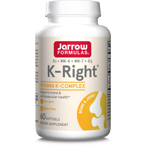 Jarrow Formulas K-Right 60 Softgels | Premium Supplements at MYSUPPLEMENTSHOP
