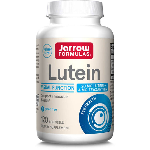 Jarrow Formulas Lutein 20mg &amp; Zeaxanthin 4mg 120 Softgels | Premium Supplements at MYSUPPLEMENTSHOP