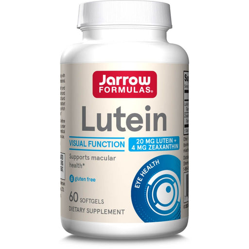 Jarrow Formulas Lutein 20mg &amp; Zeaxanthin 4mg 60 Softgels | Premium Supplements at MYSUPPLEMENTSHOP