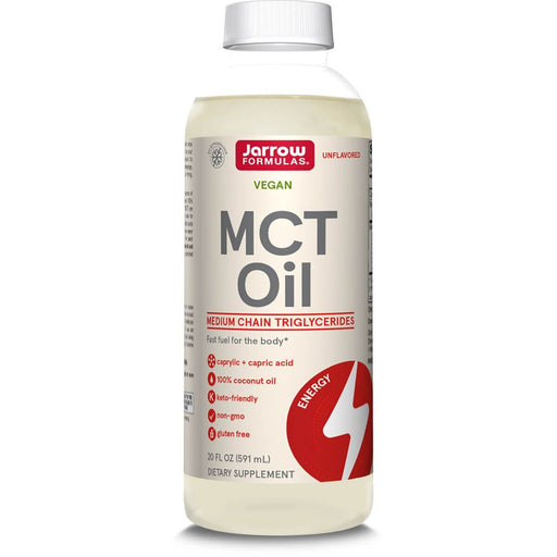 Jarrow Formulas MCT Oil 20 Fl Oz (591ml) | Premium Supplements at MYSUPPLEMENTSHOP