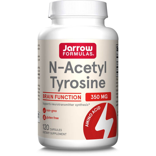 Jarrow Formulas N-Acetyl Tyrosine 350mg 120 Capsules | Premium Supplements at MYSUPPLEMENTSHOP
