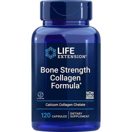 Life Extension Bone Strength Collagen Formula 120 Capsules | Premium Supplements at MYSUPPLEMENTSHOP