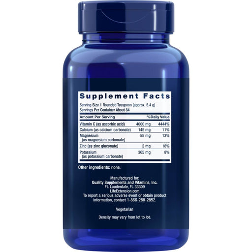 Life Extension Buffered Vitamin C Powder 454g | Premium Supplements at MYSUPPLEMENTSHOP
