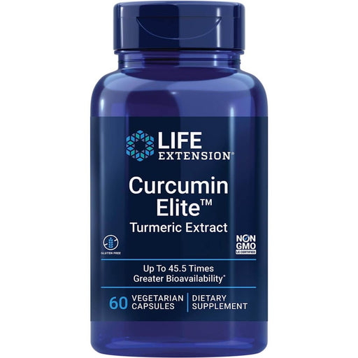 Life Extension Curcumin Elite Turmeric Extract 60 Vegetarian Capsules | Premium Supplements at MYSUPPLEMENTSHOP