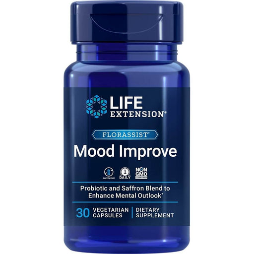 Life Extension FLORASSIST Mood Improve 30 Vegetarian Capsules | Premium Supplements at MYSUPPLEMENTSHOP